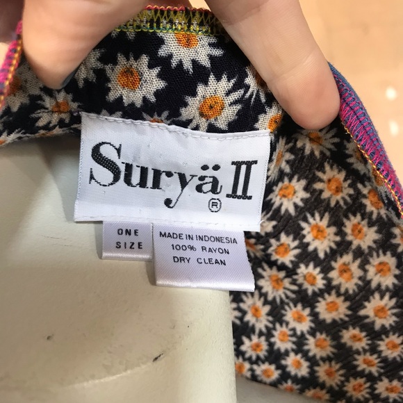 Surya II tunic artsy funky festival multi pattern - Picture 6 of 6